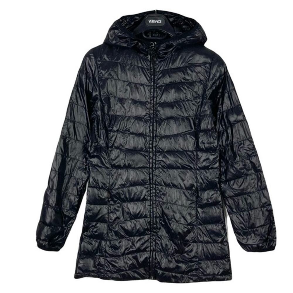 NEXT Down Puffer Quilted Hoodie Coat UK 6P/US 2P Light Zip Pockets